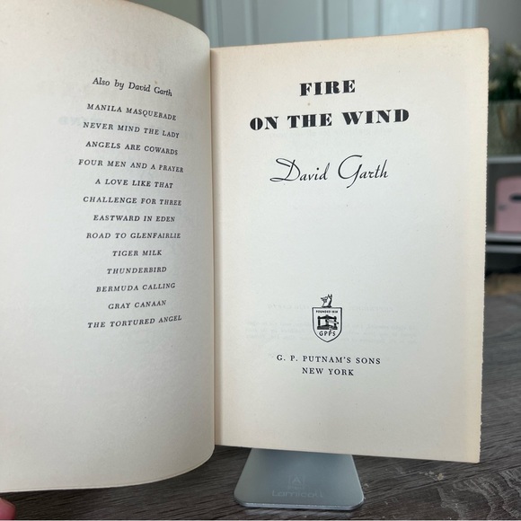 1951 Fire on the Wind by David Garth Vintage Novel - Picture 10 of 13